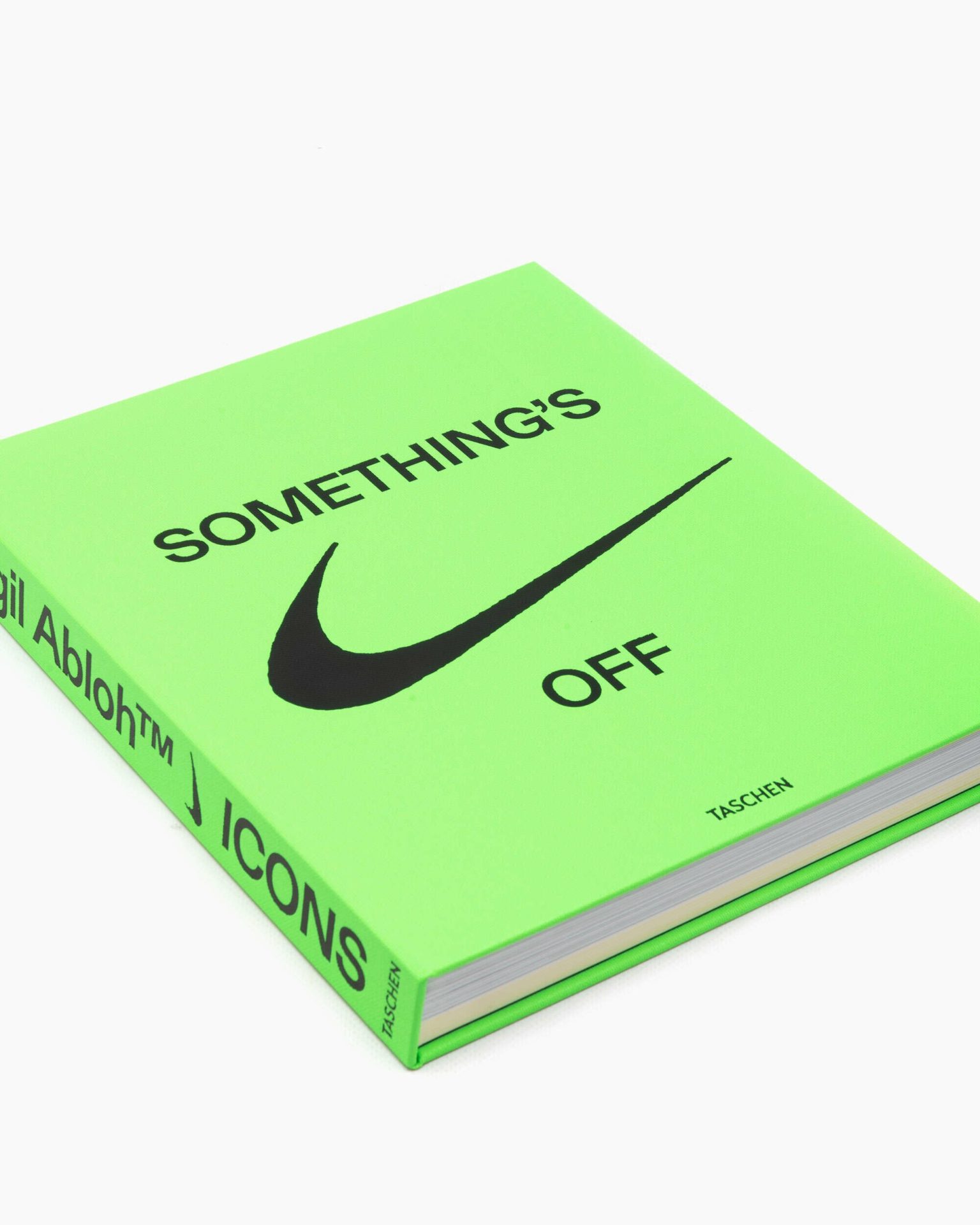 ICONS: Something's Off Virgil Abloh Book Nike Off-White (Hardcover